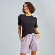 Modal Waffle Spa Short | Lavender