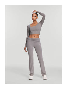 Soft Seamless Lounge Pants | Cool Gray