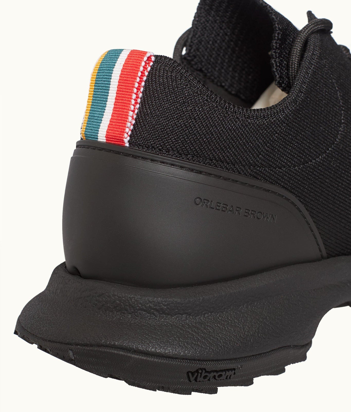 Somerled Ergonomic Knitted Trainers | Black