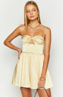 Sommer Mini Dress | Yellow