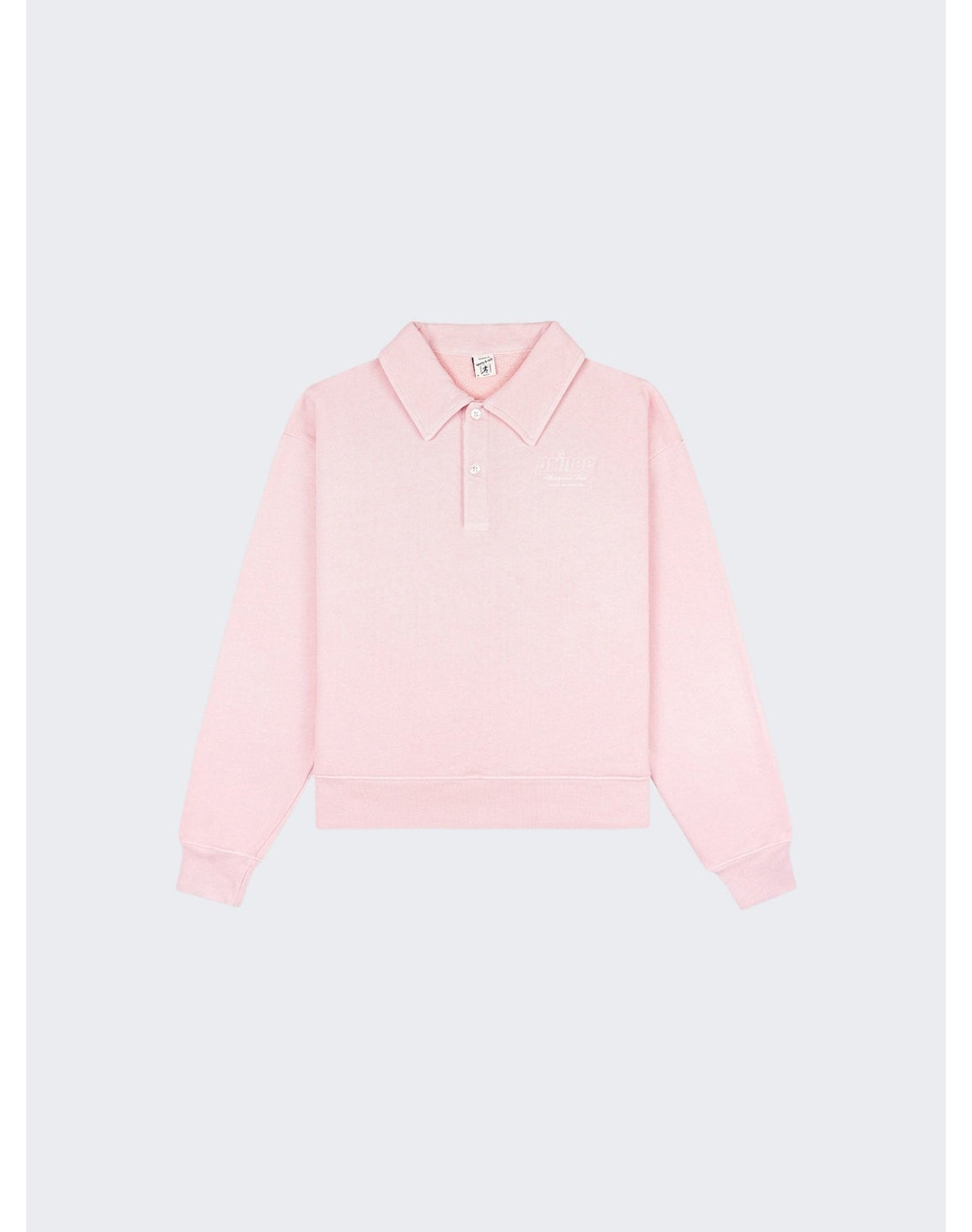 Sporty & Rich | Women | Prince Health Polo | Baby Pink x White