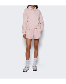 Sporty & Rich | Women | Prince Health Polo | Baby Pink x White