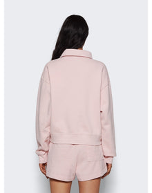 Sporty & Rich | Women | Prince Health Polo | Baby Pink x White