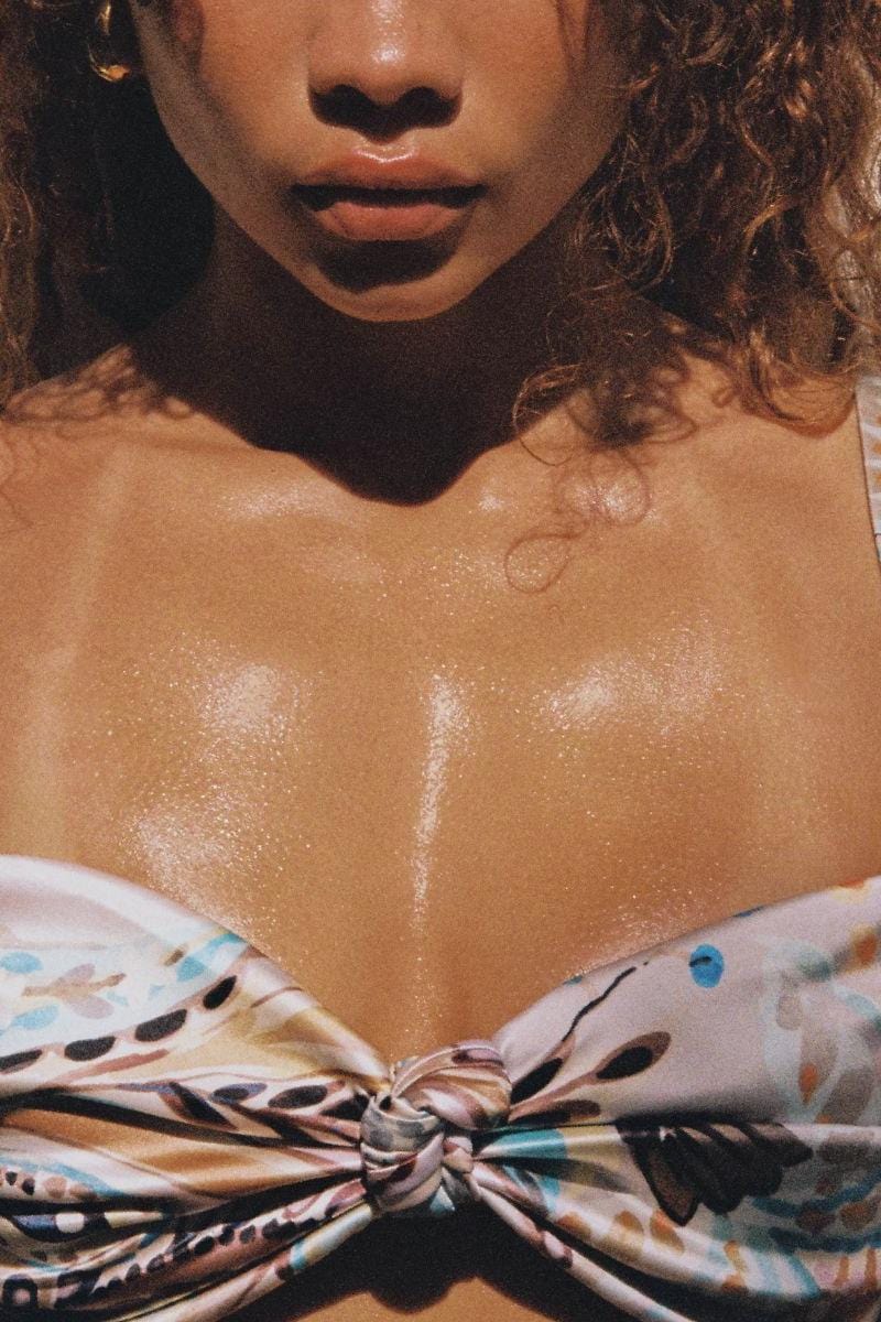 St Hayden Bikini Top | St. Barths Floral