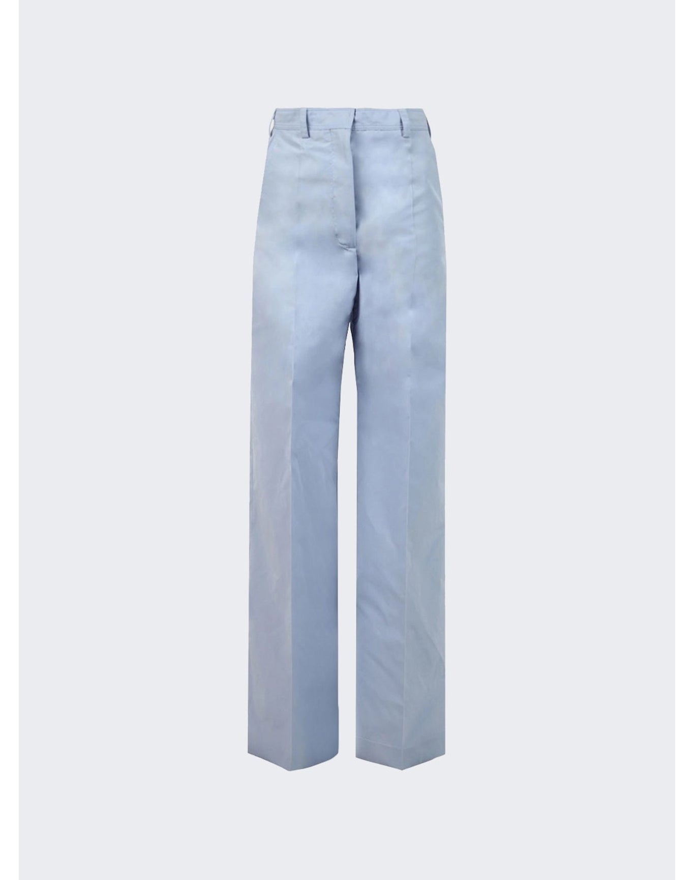 Stella McCartney | Women | High-waisted Wide Leg Trousers | Dusty Blue