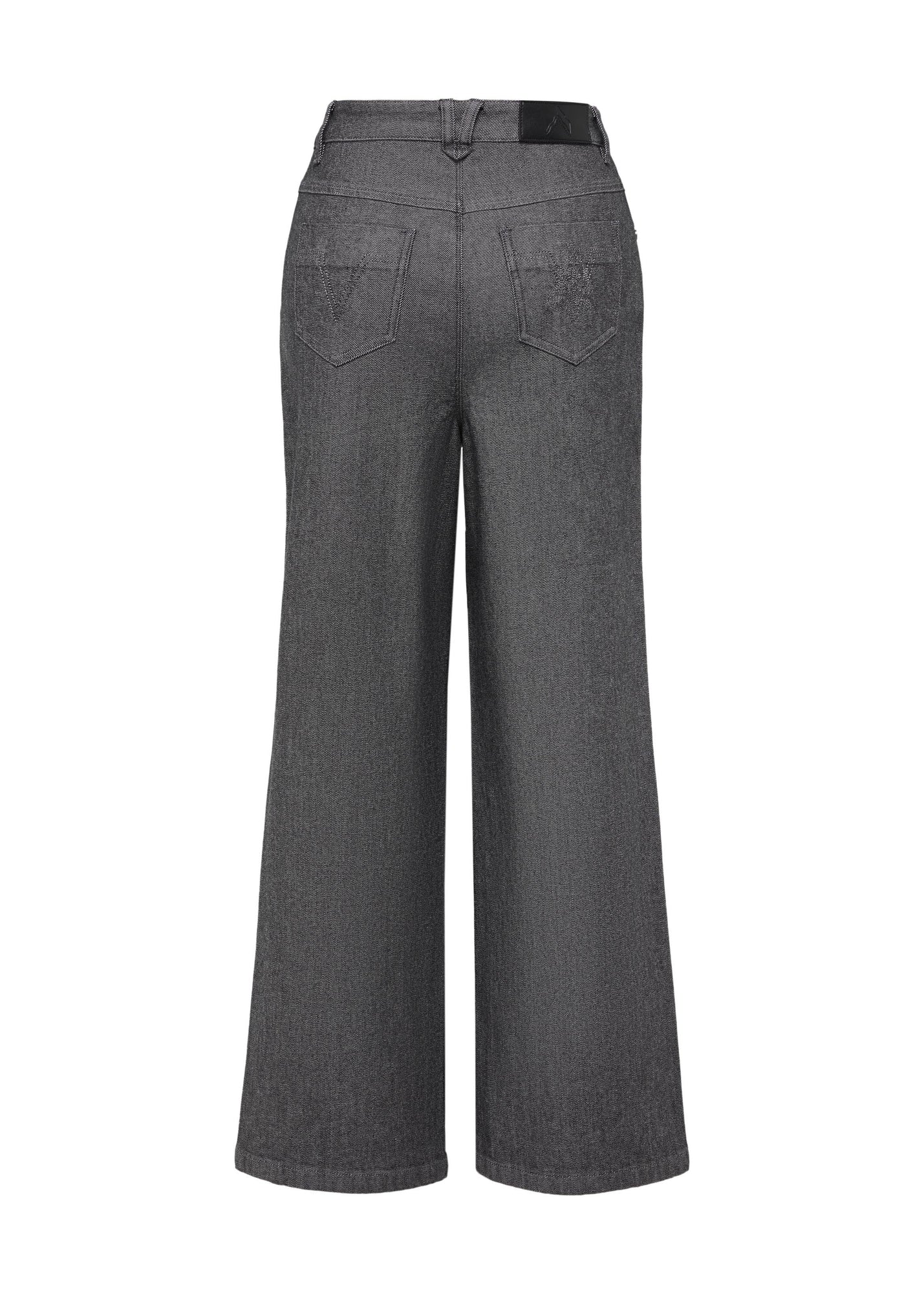 Straight Leg Pants | Grey