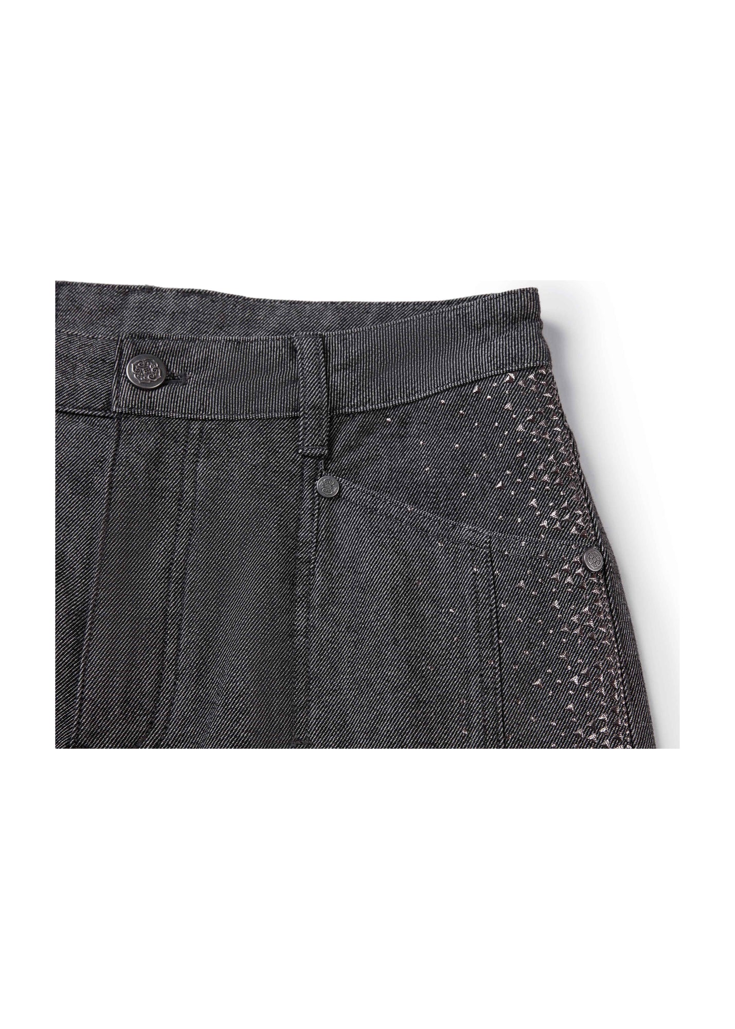 Straight Leg Pants | Grey