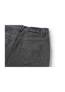 Straight Leg Pants | Grey