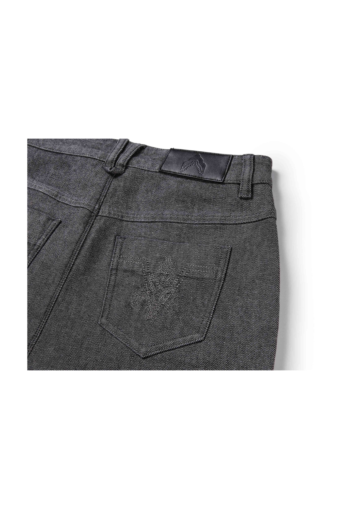 Straight Leg Pants | Grey