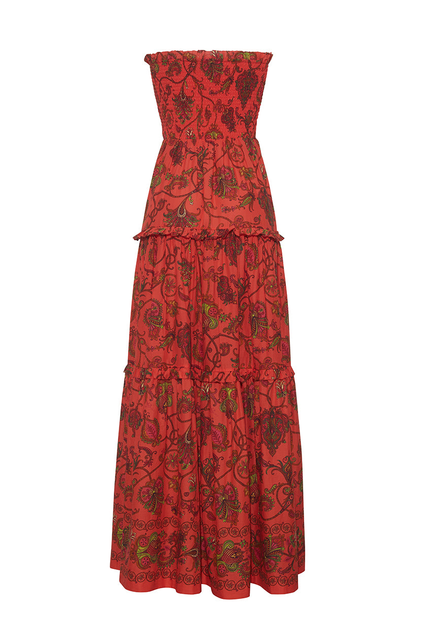 Strapless Tatiana Dress | Marcel Coral