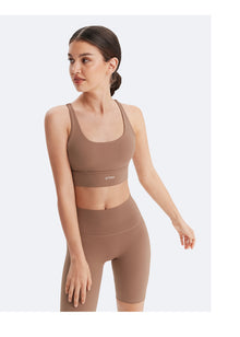 Strappy Sports Bra | Sand