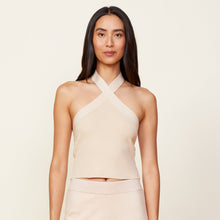 Soft Knit Halter | Women | Off White