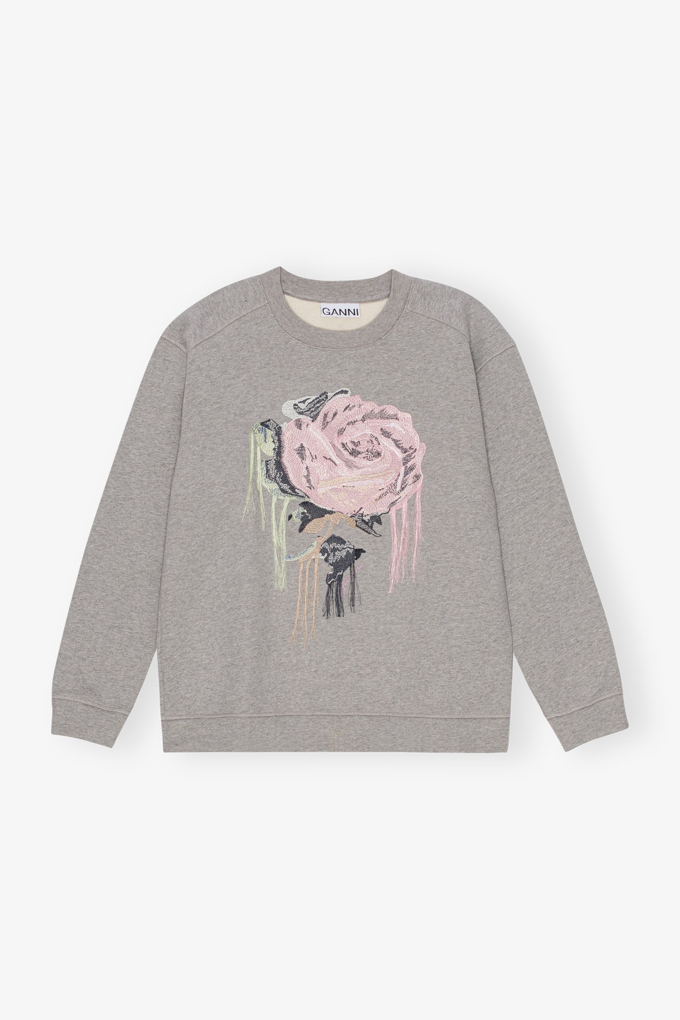 Heavy Fleece Drop Shoulder Sweatshirt | Paloma Melange