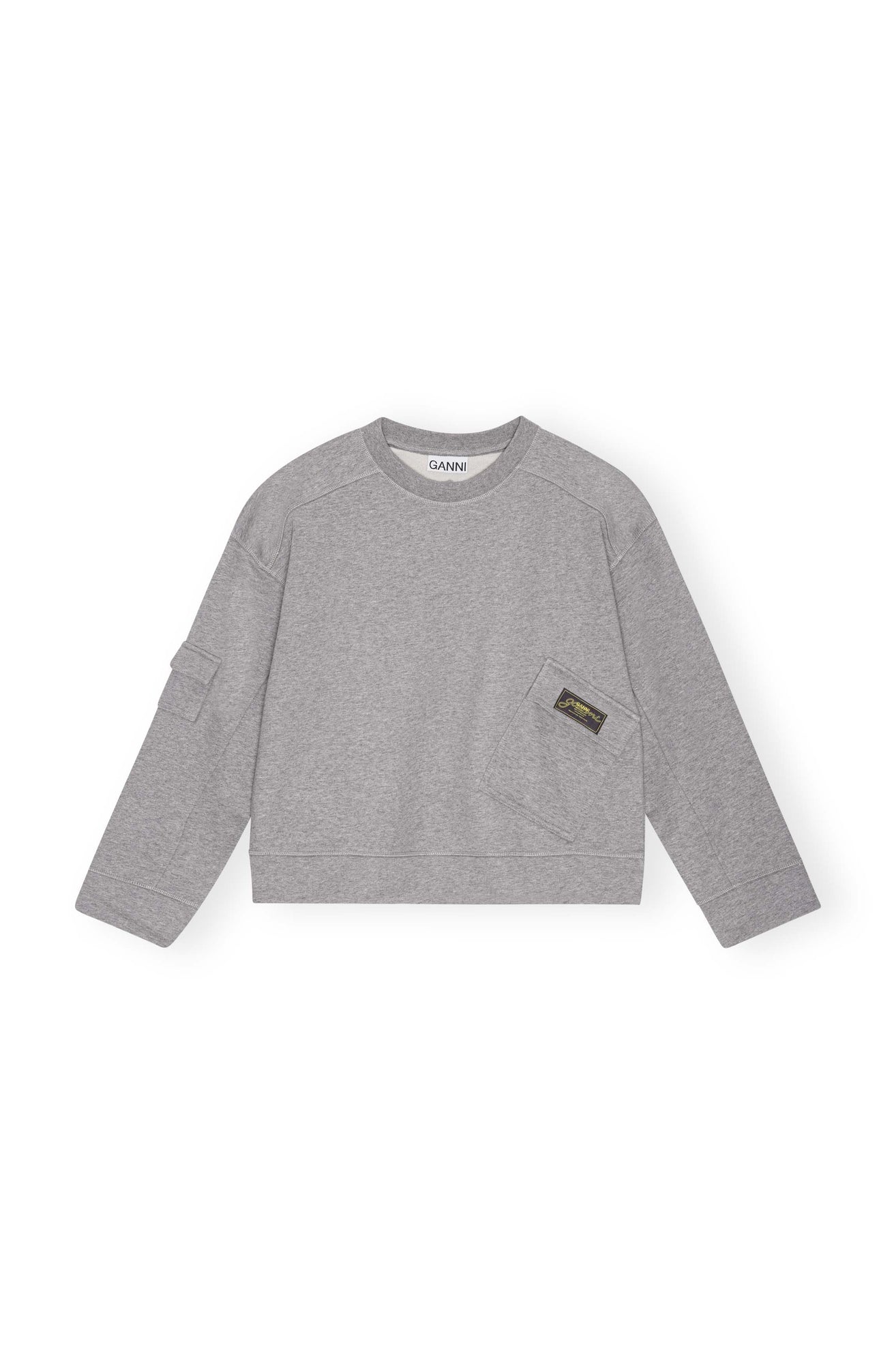 Heavy Terry Drop Shoulder Sweat | Paloma Melange