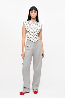 Heavy Terry Curved Pants | Paloma Melange