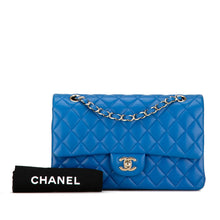 Chanel | Pre-Owned Medium Classic Lambskin Double Flap | Blue