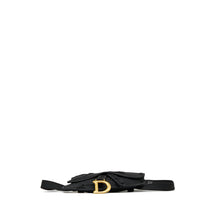 Dior | Pre-Owned Embroidered Canvas Camouflage Saddle Belt Bag | Black