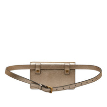 Dior | Pre-Owned Leather Saddle Belt Pouch | Gold