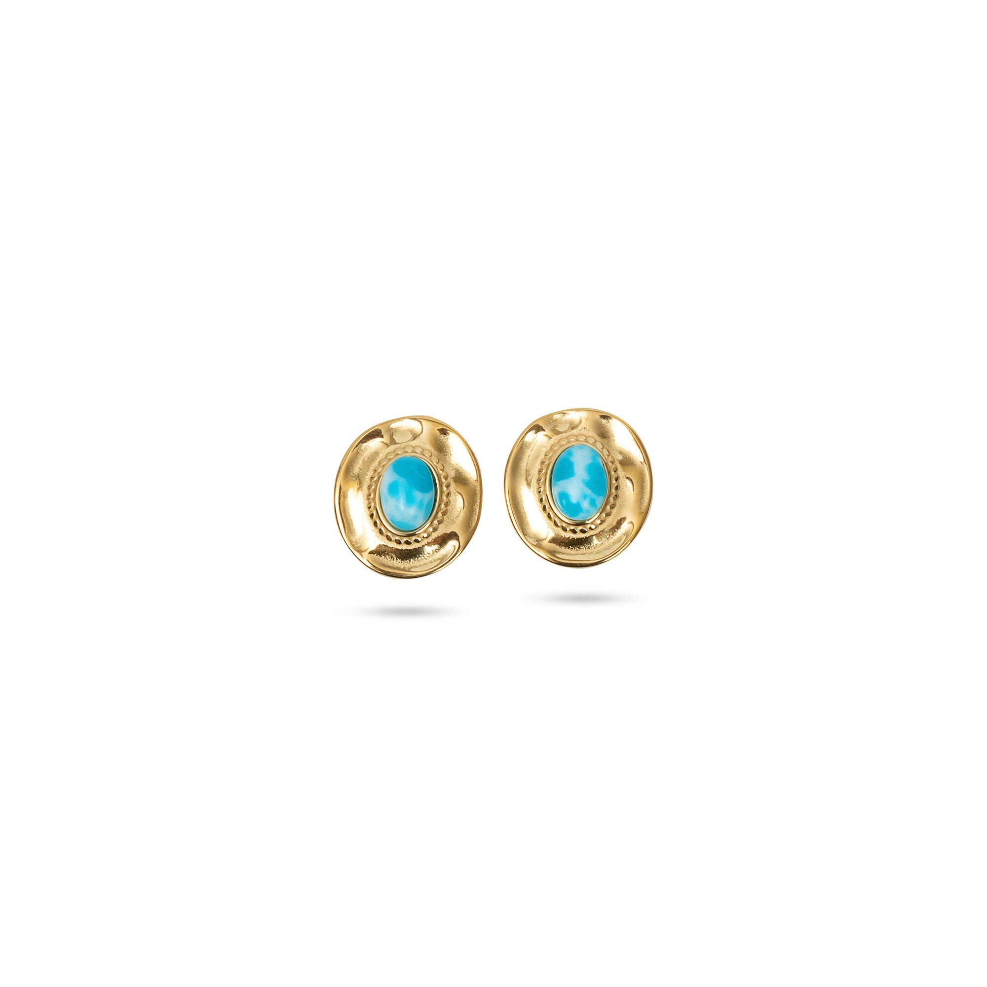 The Aquamarine Heirloom Earrings | 18KT Gold Vermeil