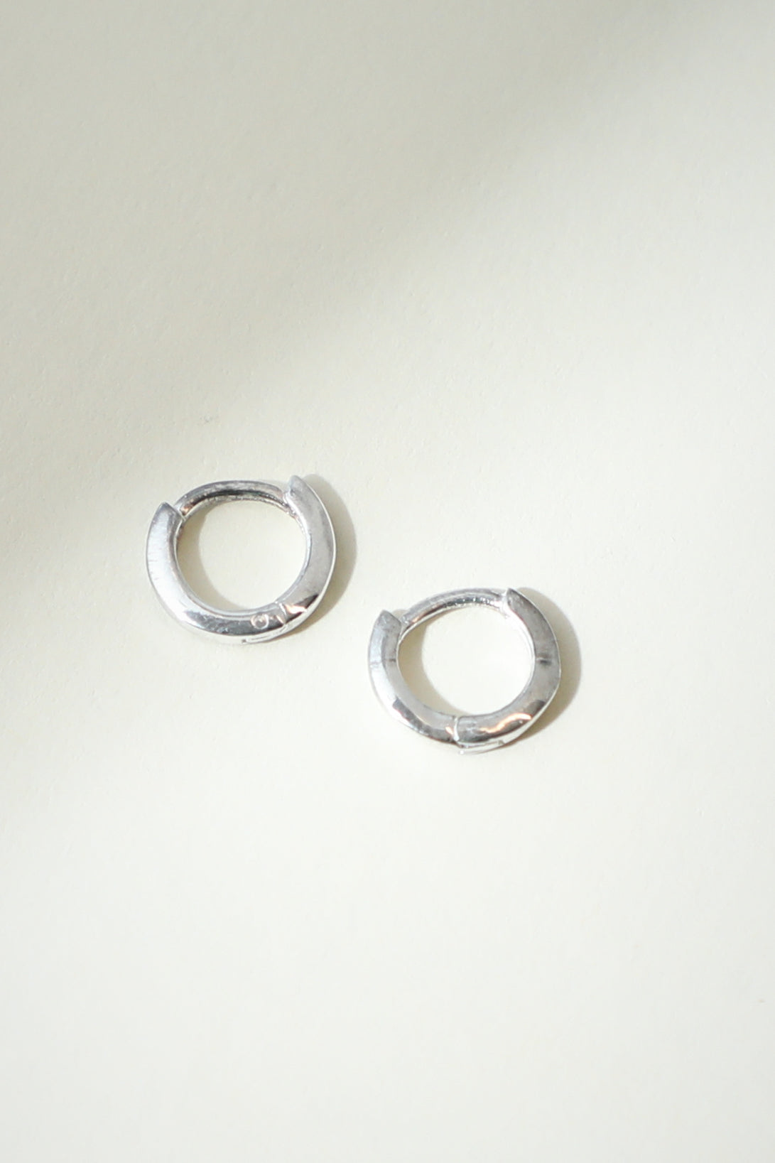The Tiny Essential Huggie Hoops | Sterling Silver