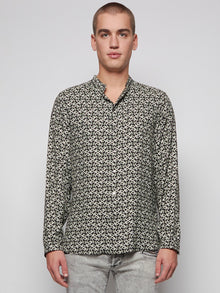 Men | Dundas | Regular Fit Deuce Shirt Monogram Print