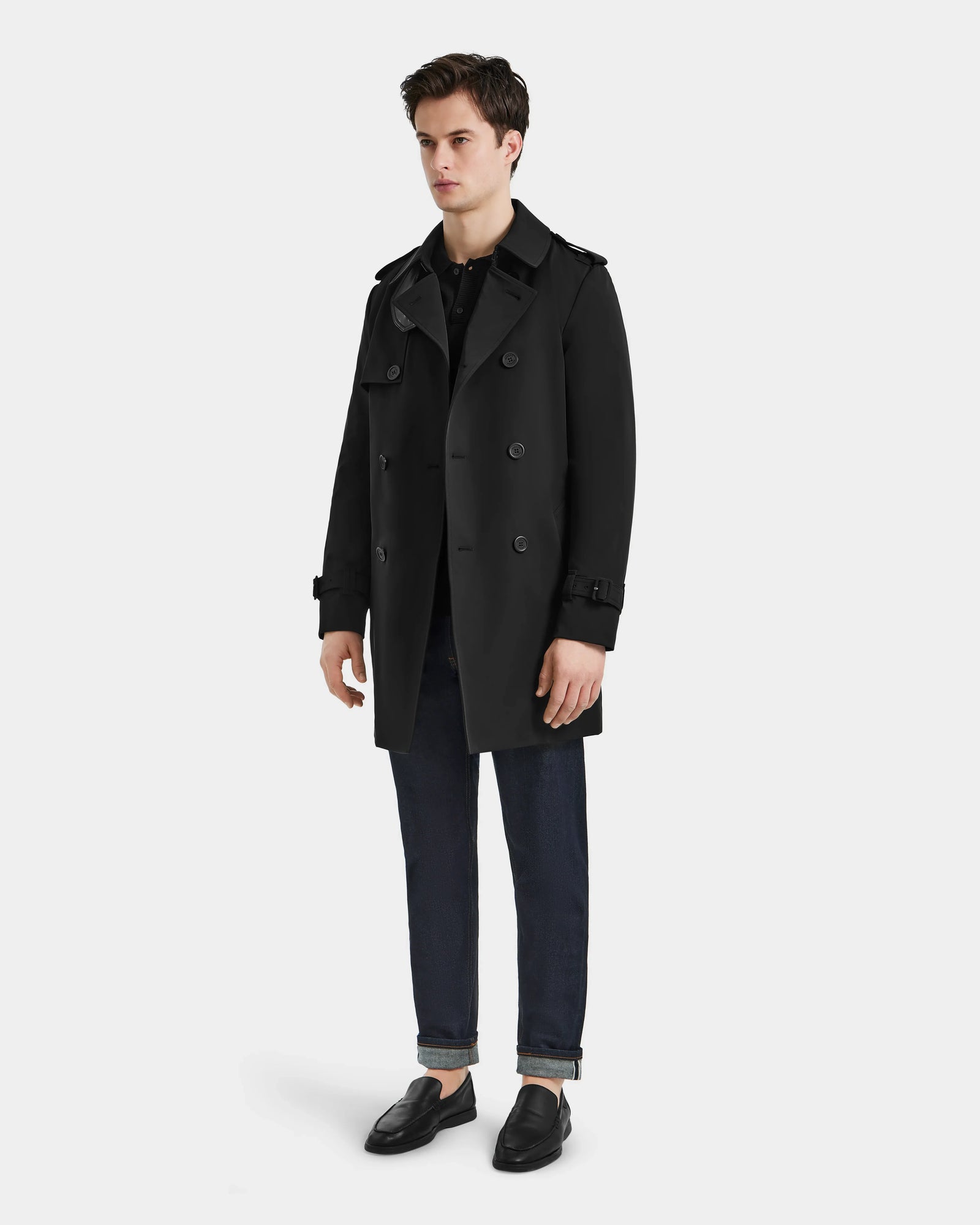 Men | TIM Trench Coat | Black