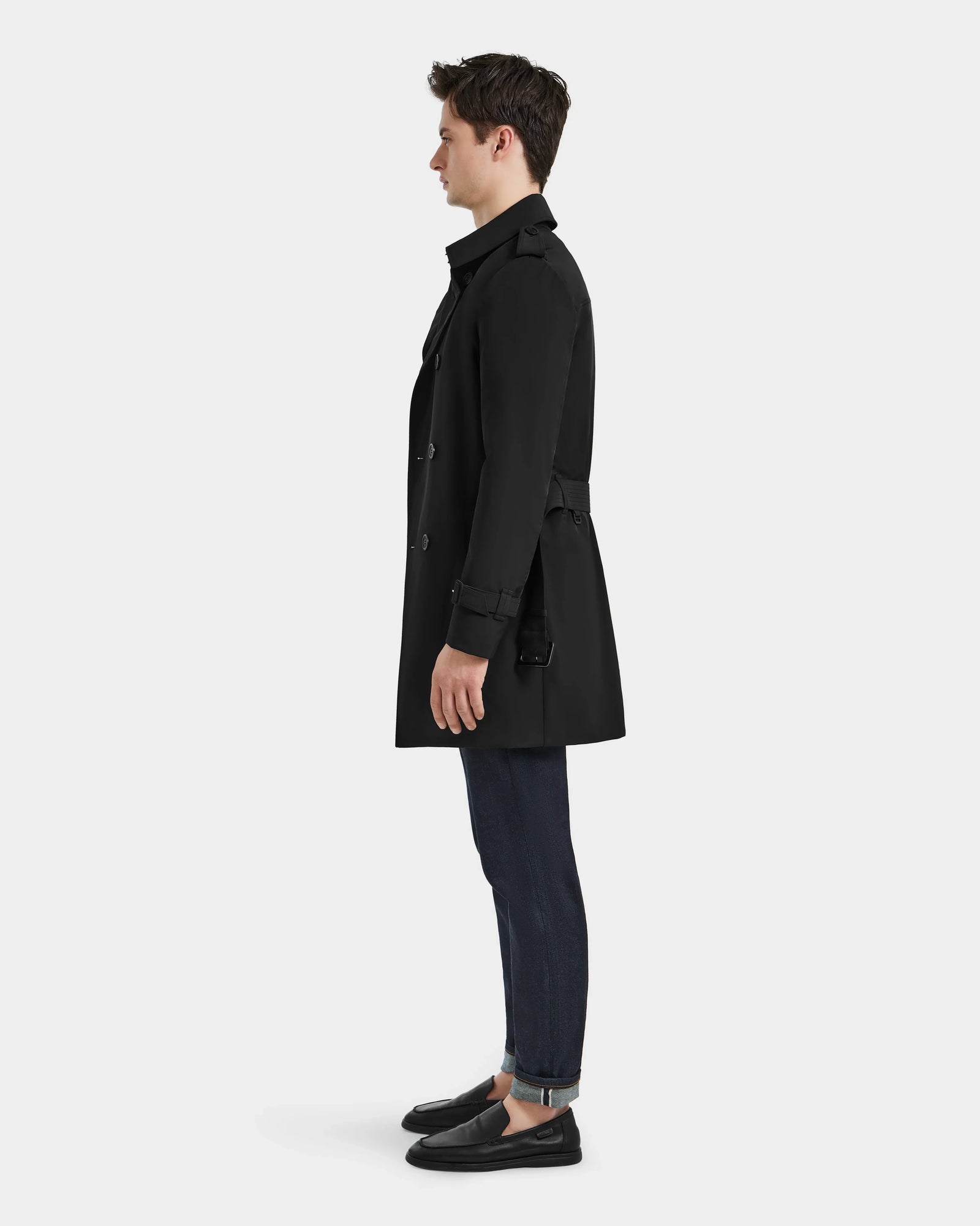 Men | TIM Trench Coat | Black