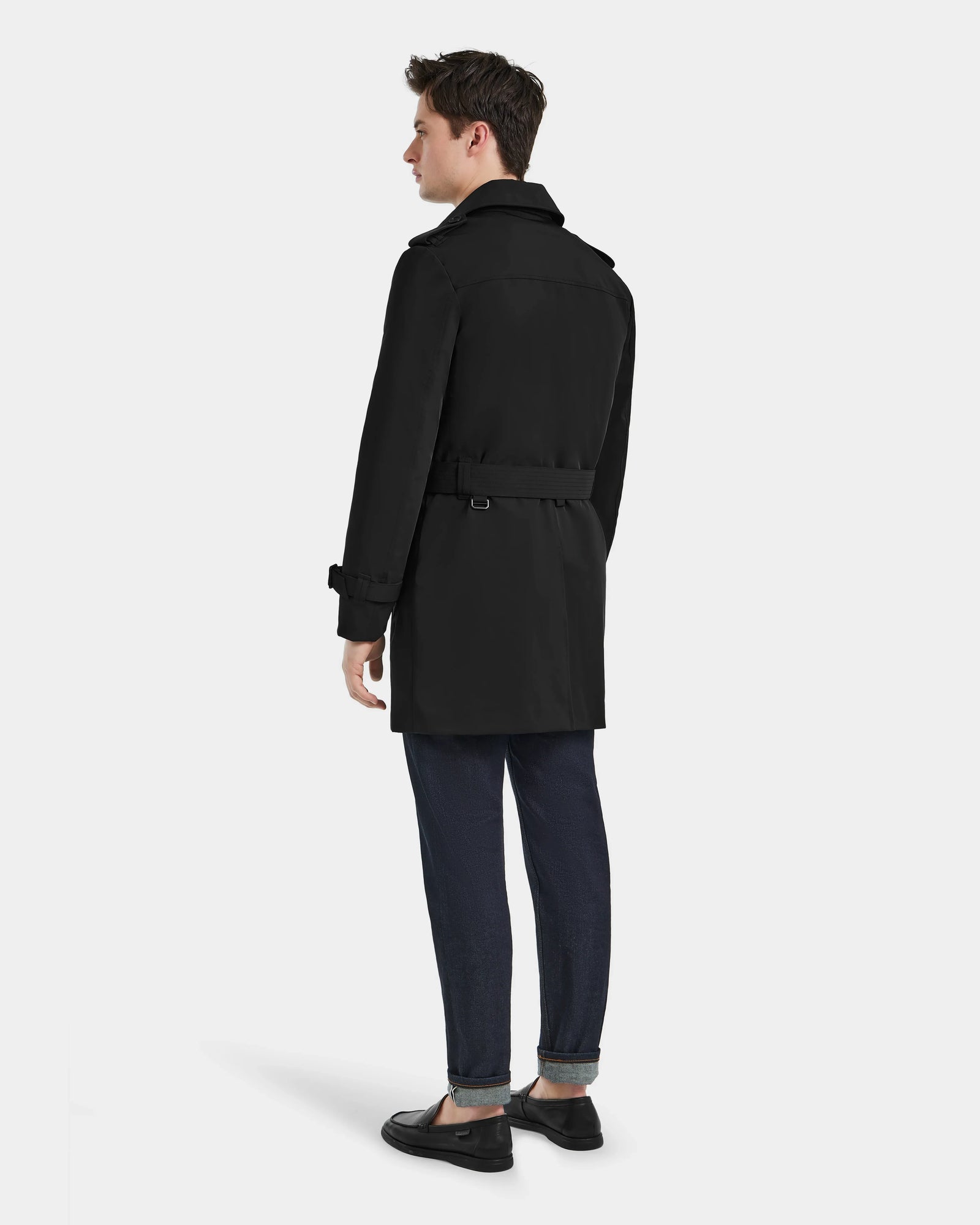 Men | TIM Trench Coat | Black