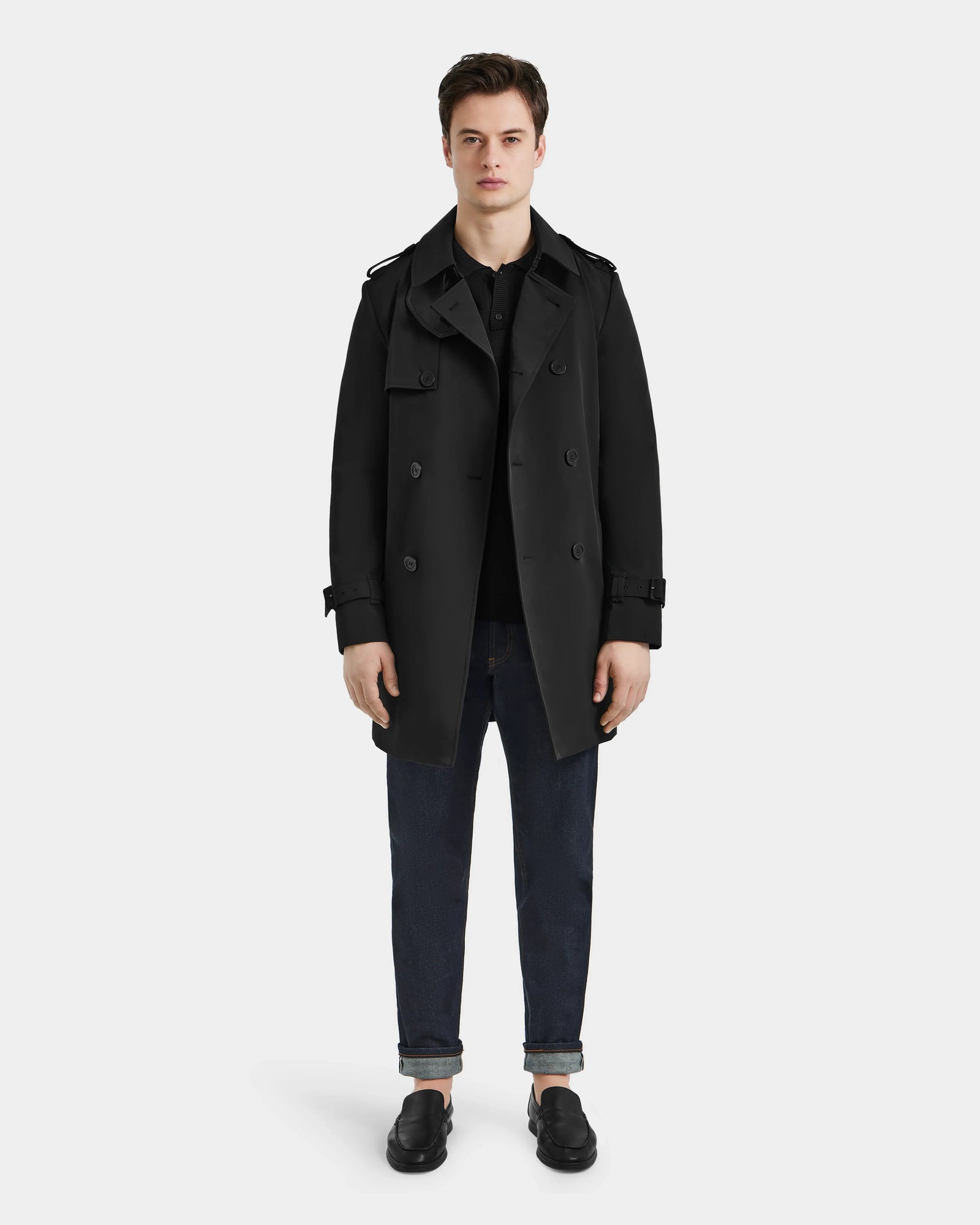 Men | TIM Trench Coat | Black