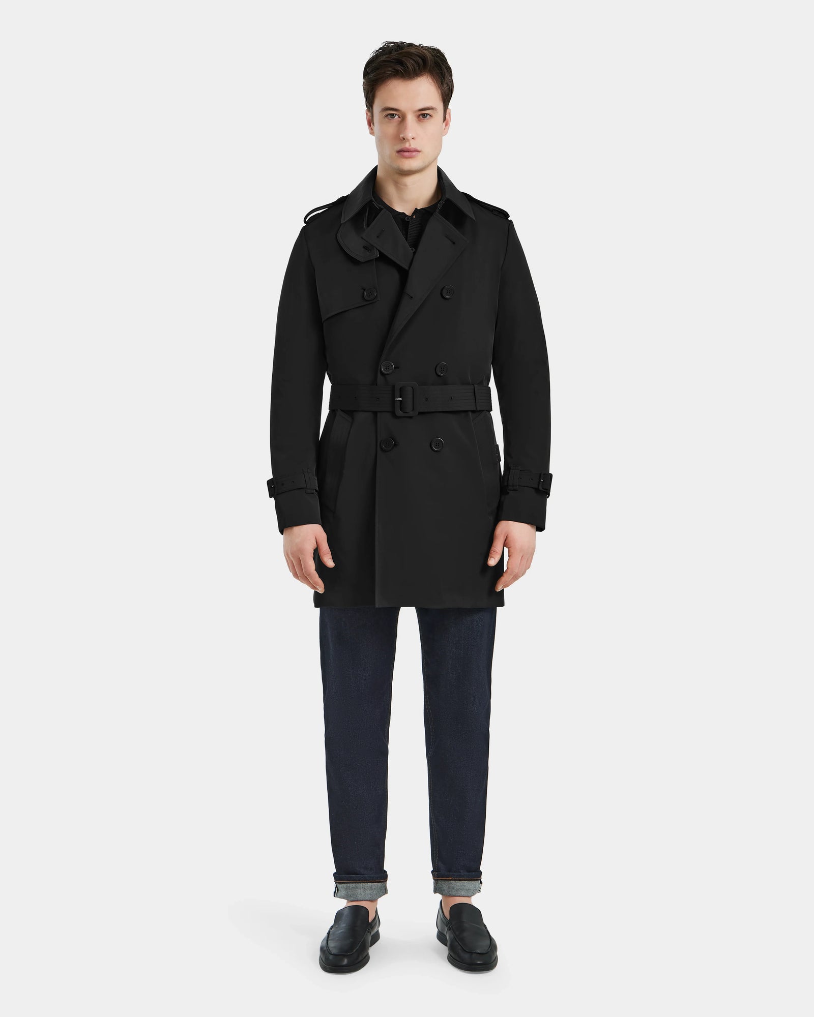 Men | TIM Trench Coat | Black
