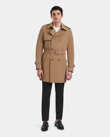 Men | TIM Trench Coat | Camel