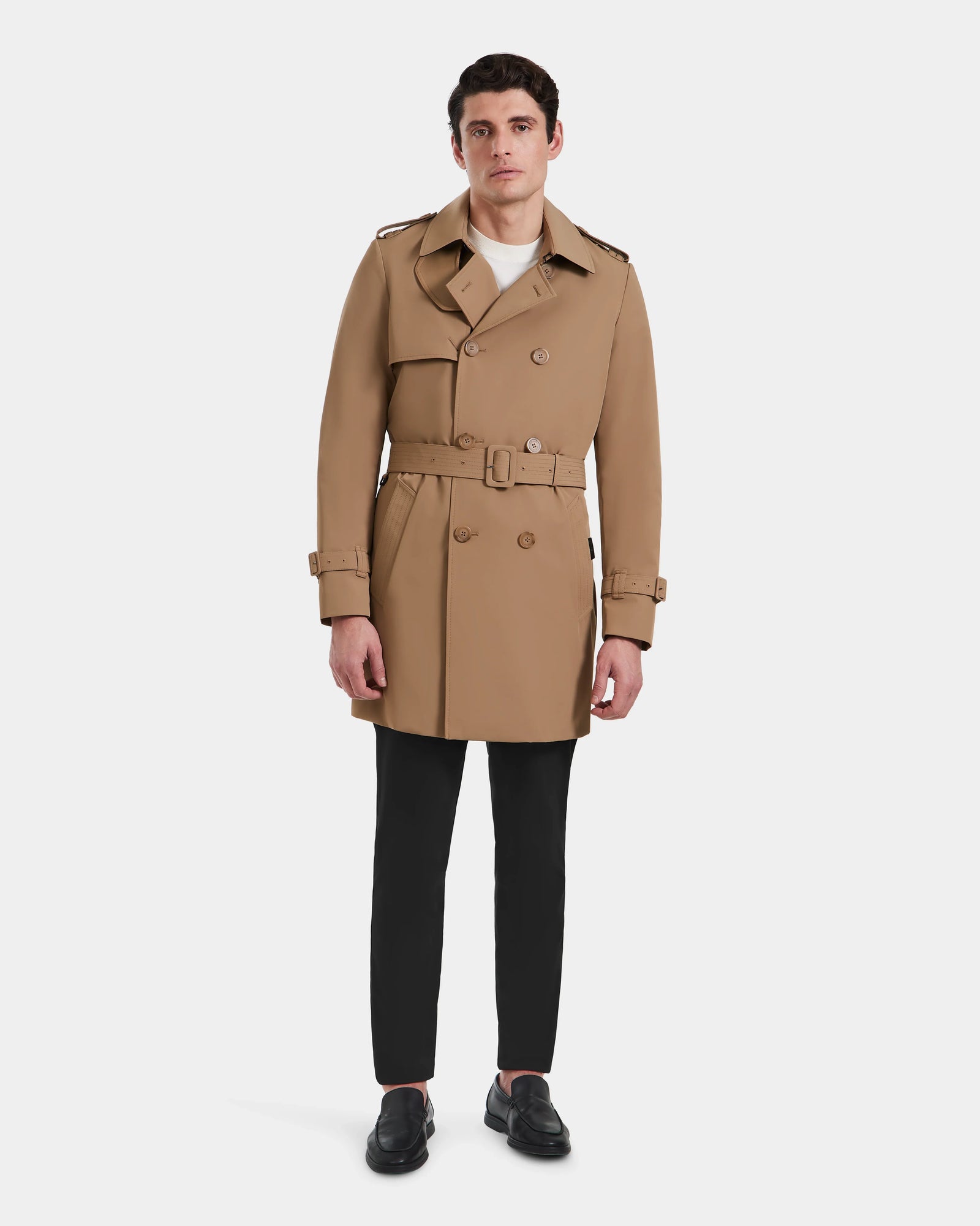 Men | TIM Trench Coat | Camel