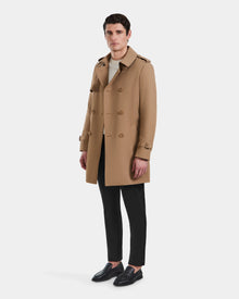 Men | TIM Trench Coat | Camel