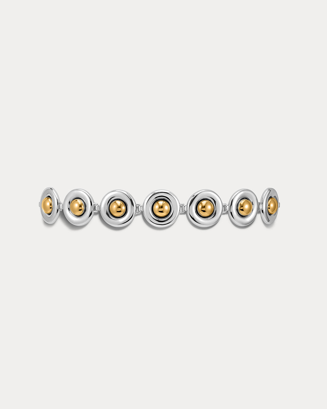 The Chrome Orb Belt | Silver