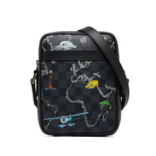 Louis Vuitton | Pre-Owned Damier Graphite Renaissance Map Danube Slim PM - II | Black