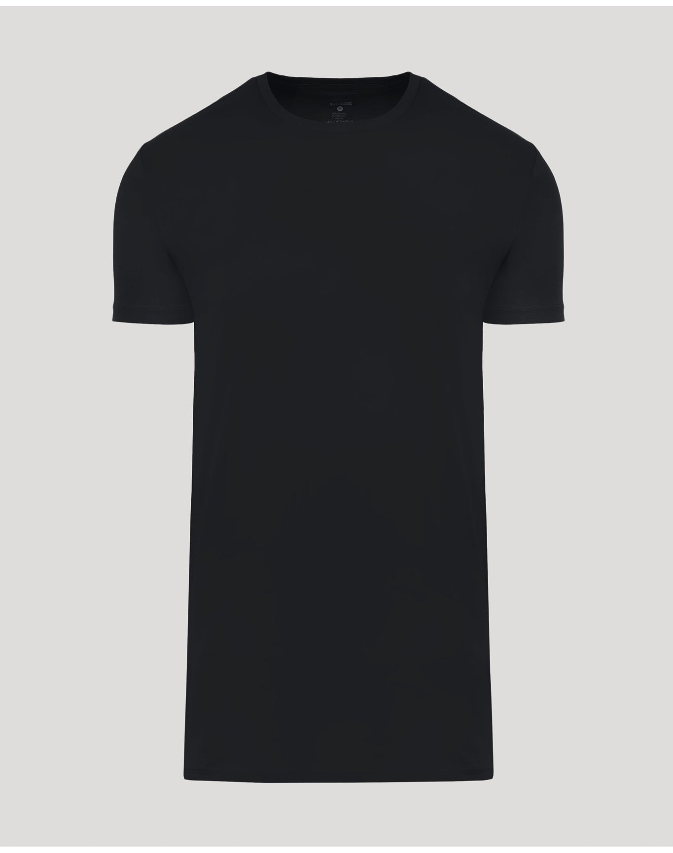 Tall Premium Pima Crew Neck | Black