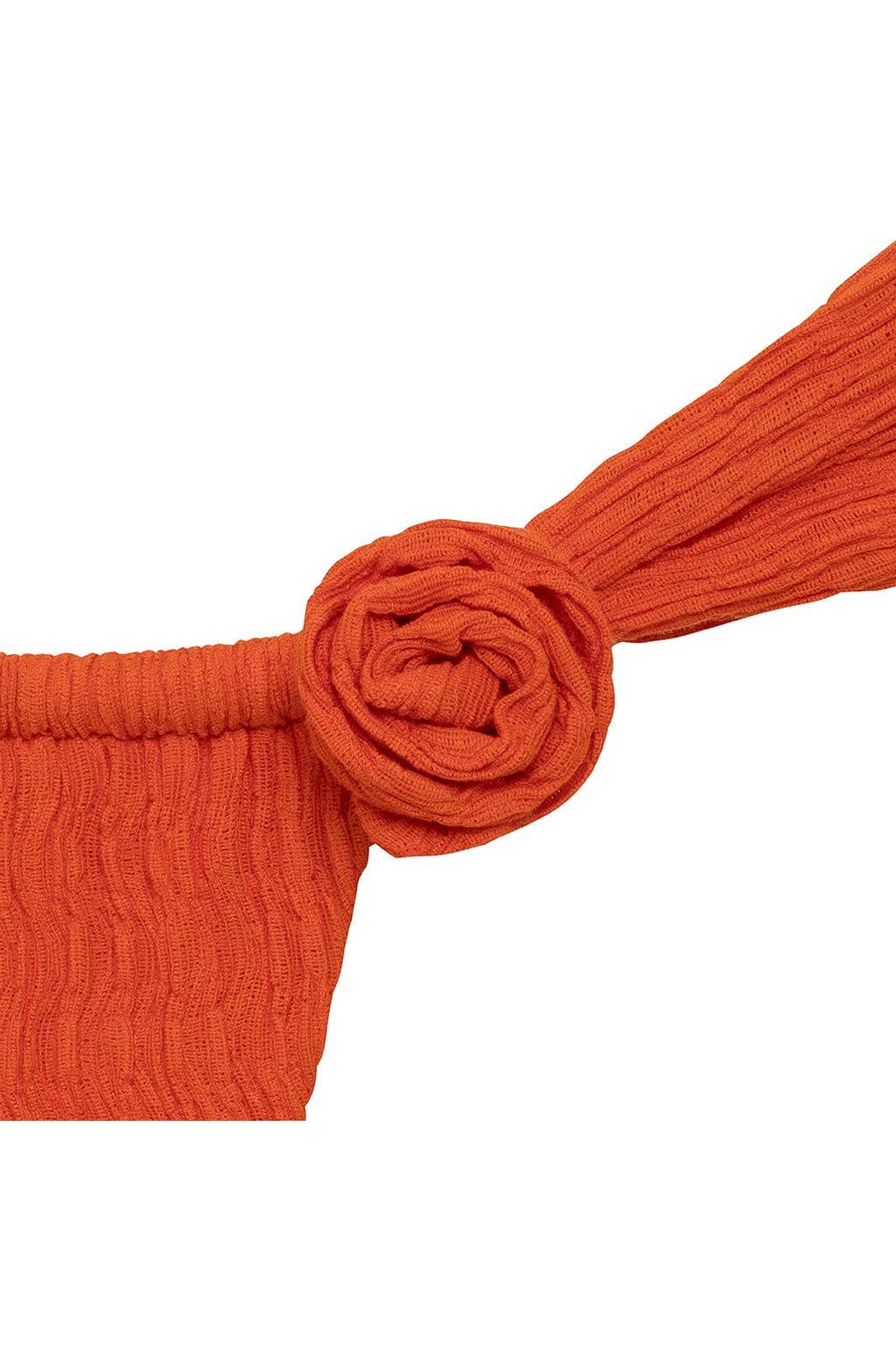 Removable Rose Pin | Tangerine