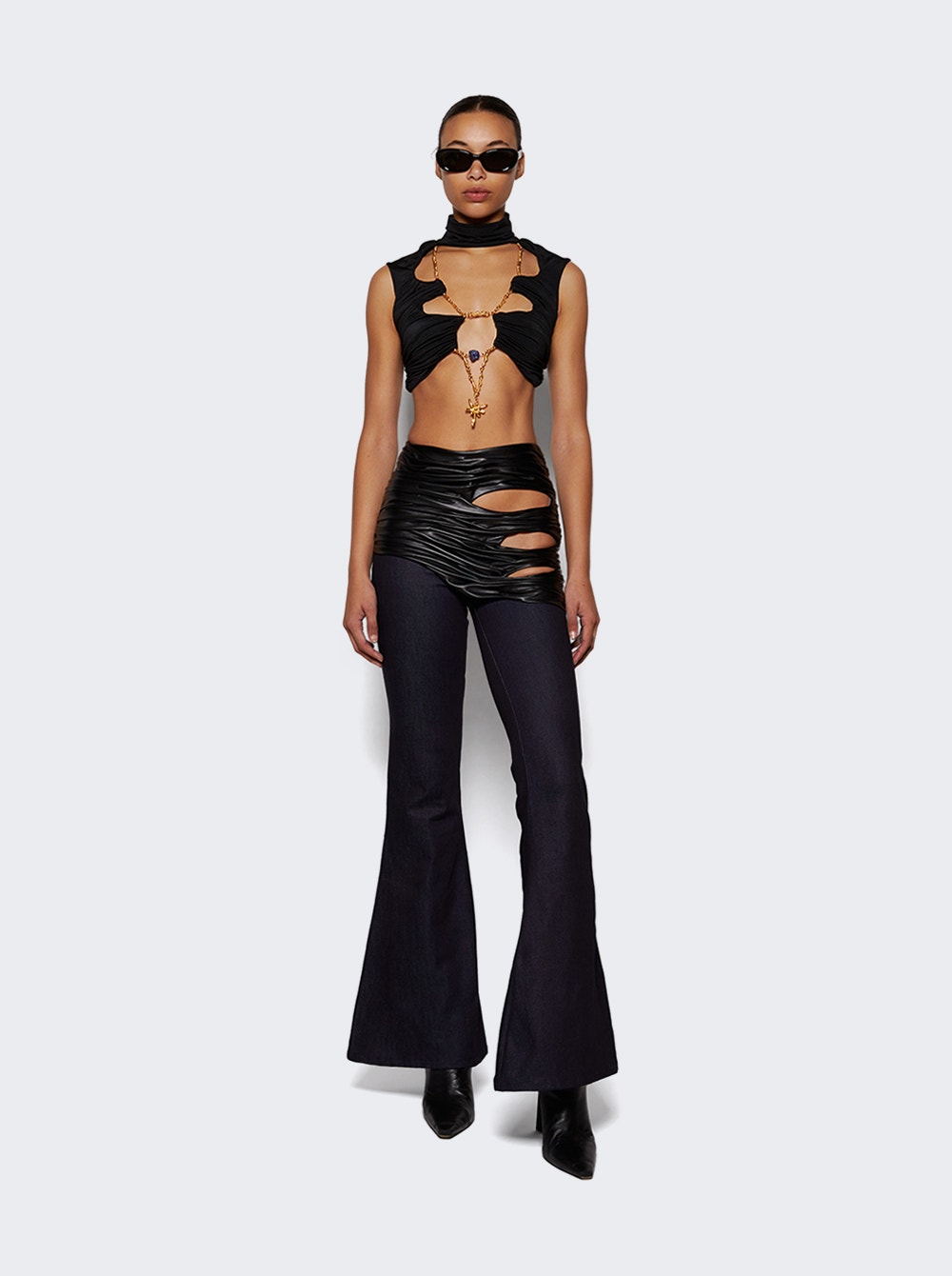 Di Petsa | Temptress Jeans And Black | Blue