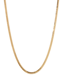 The Classique Herringbone Chain - Gold | Plated Gold