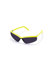The Visor | Lemon | Grey Lenses