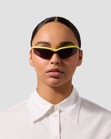 The Visor | Lemon | Grey Lenses