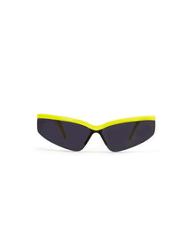 The Visor | Lemon | Grey Lenses