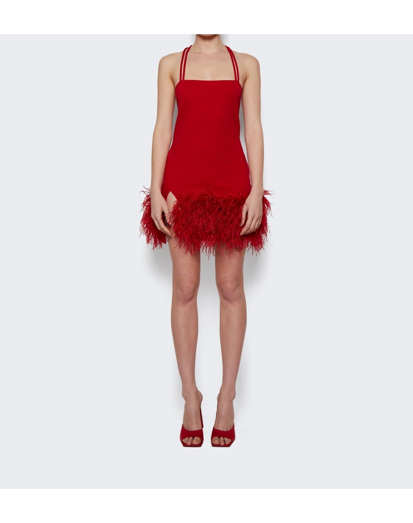 The Attico | Women | Devon Mule 115mm | Exclusive Red