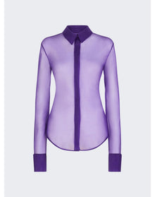 The Attico | Women | Elton Shirt | Purple