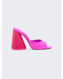 The Attico | Women | Luz Mule 105mm | Fuchsia x Red