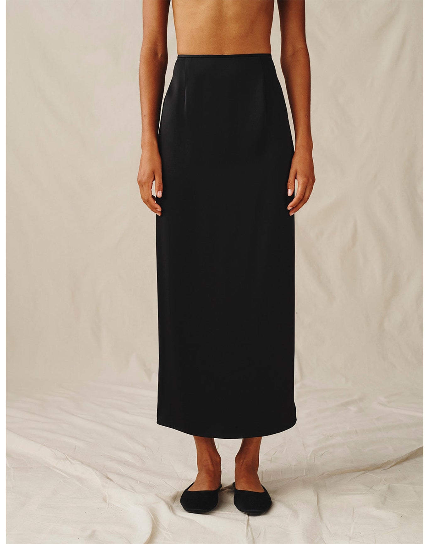 The Column Skirt | Black