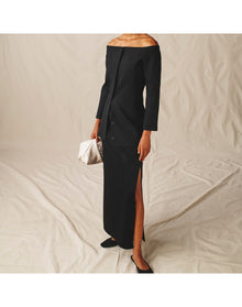 The Column Skirt | Black
