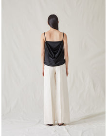 The Cowl Back Top | Black