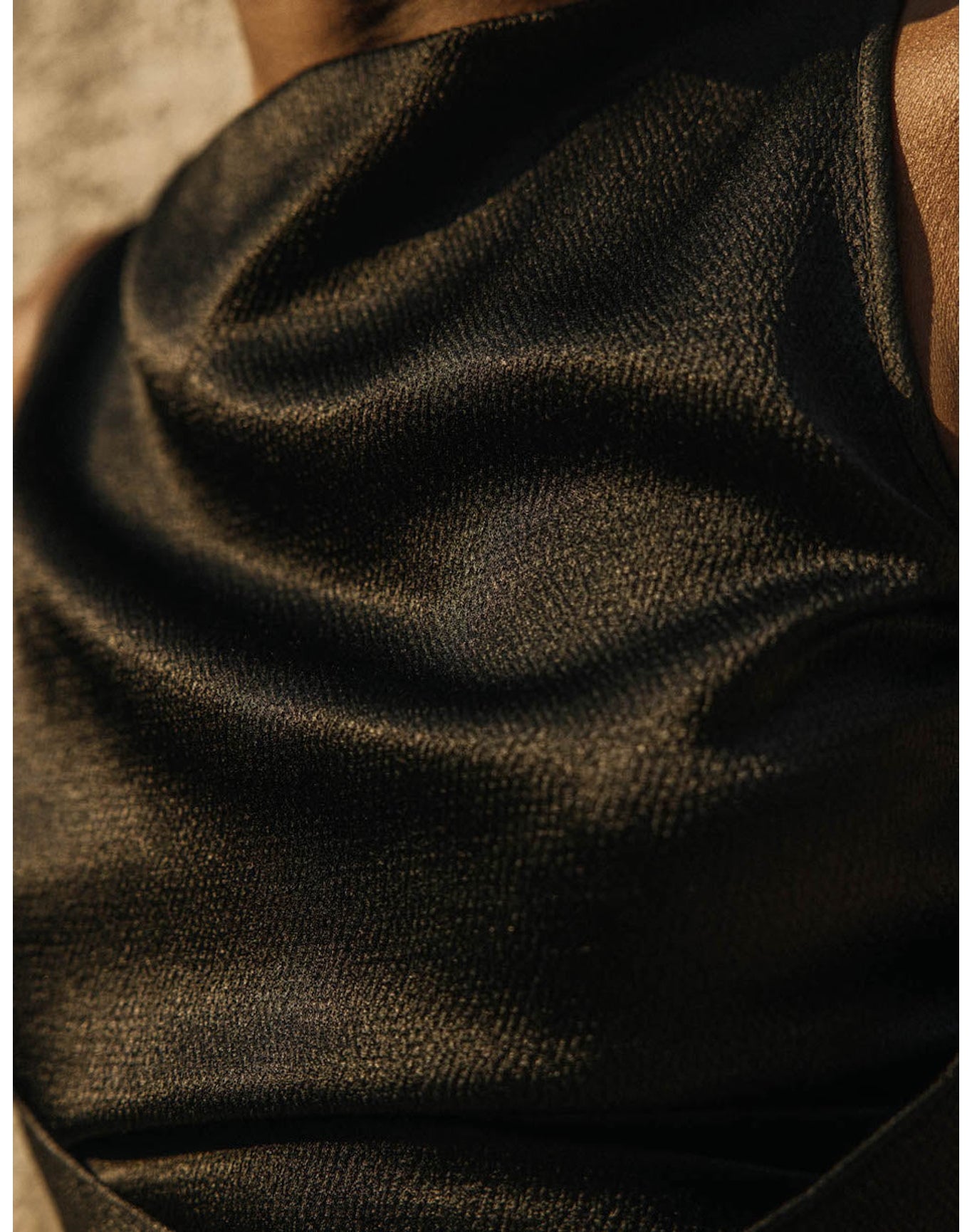 The Cowl Back Top | Black