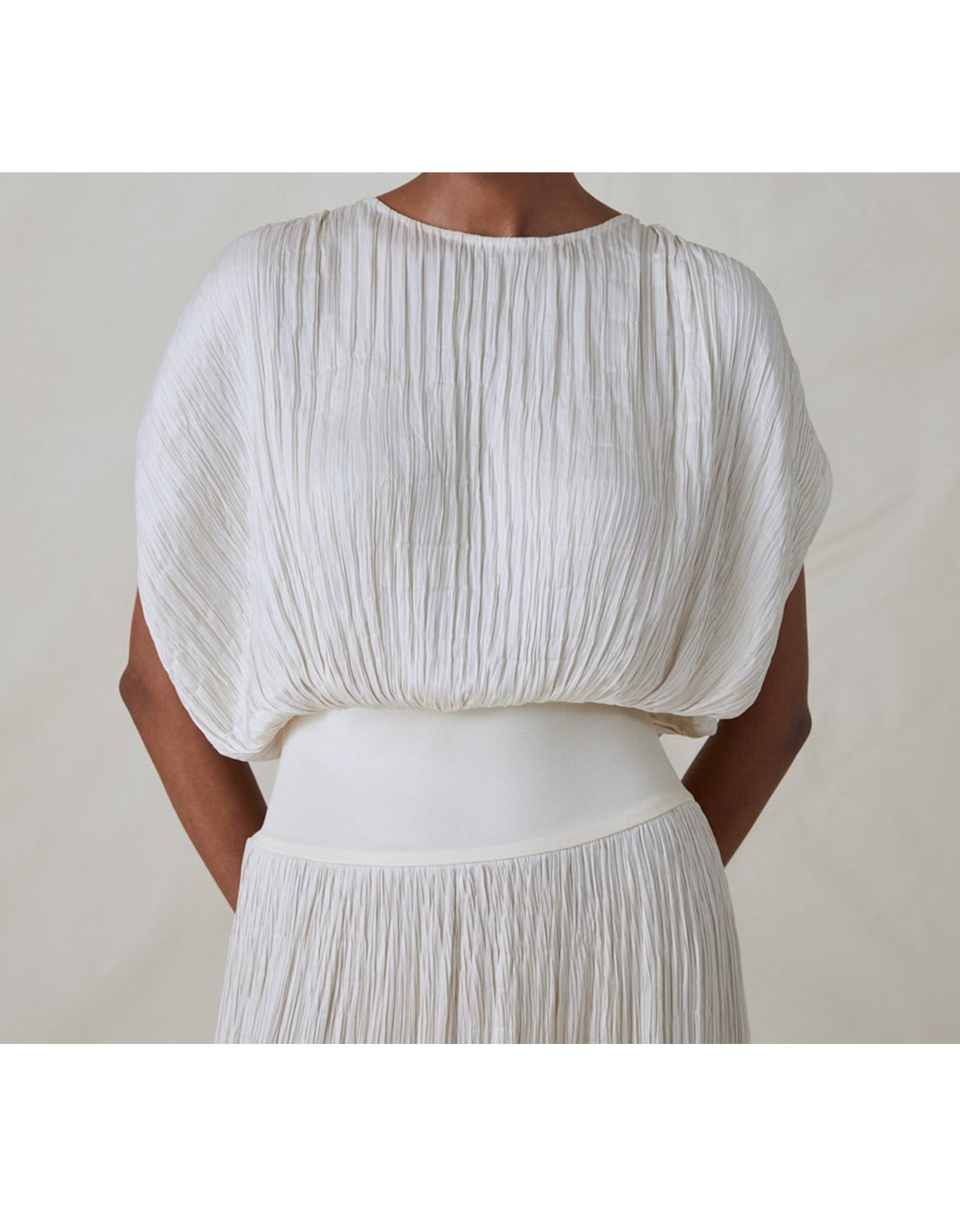 The Crinkled Dress | Oyster